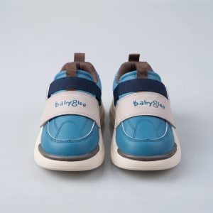 BSTD 01 Kids Casual Sneakers (Sky Blue & Beige) | OEM/ODM Footwear Manufacturer Bangladesh